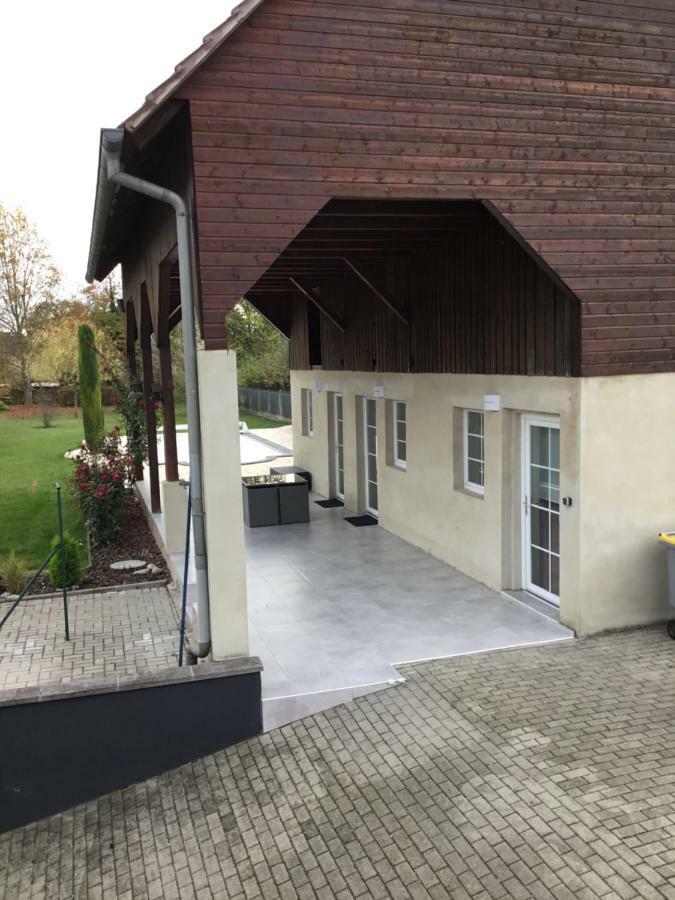 Alsace Maison 5P Piscine Europapark Rulantica Villa Marckolsheim Buitenkant foto